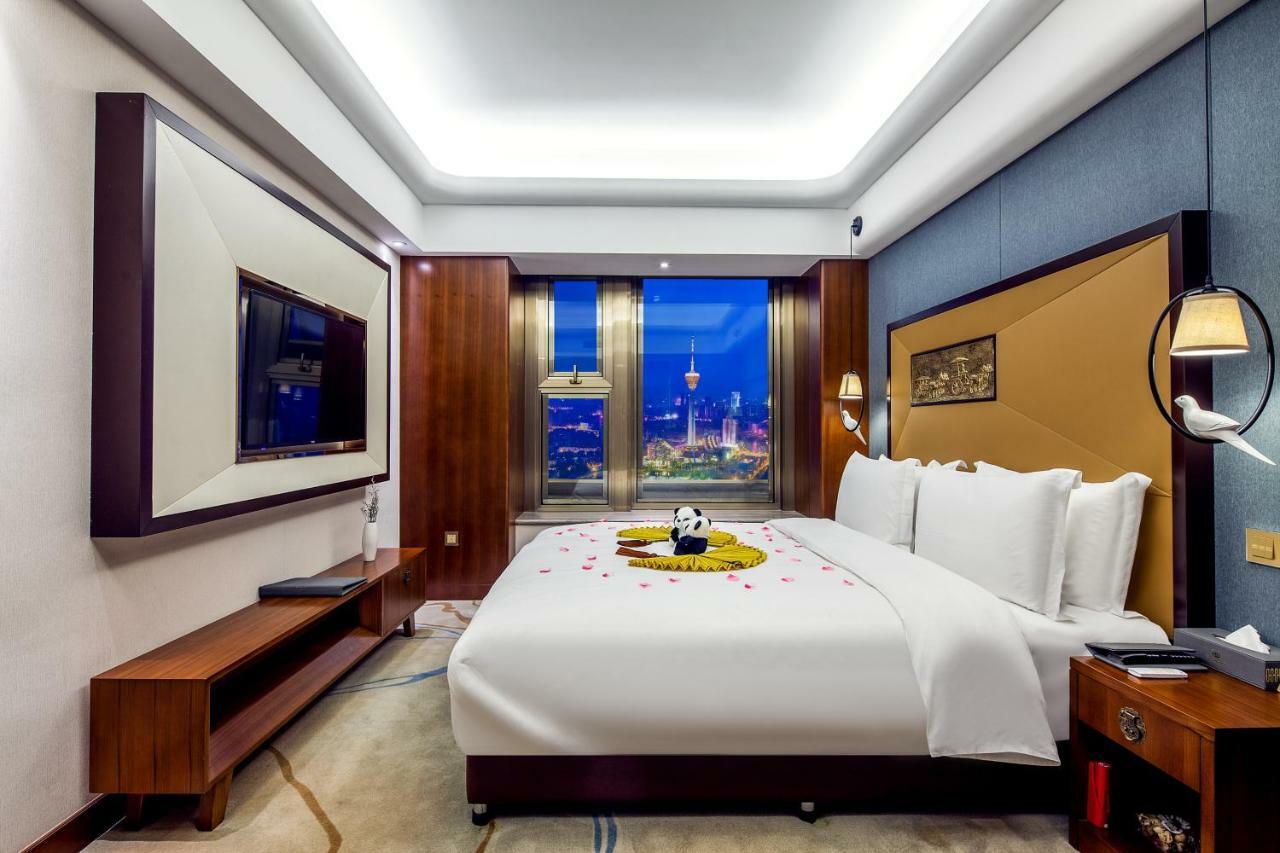 Lujia International Hotel Chengdú Exterior foto
