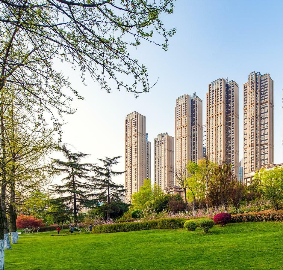 Lujia International Hotel Chengdú Exterior foto